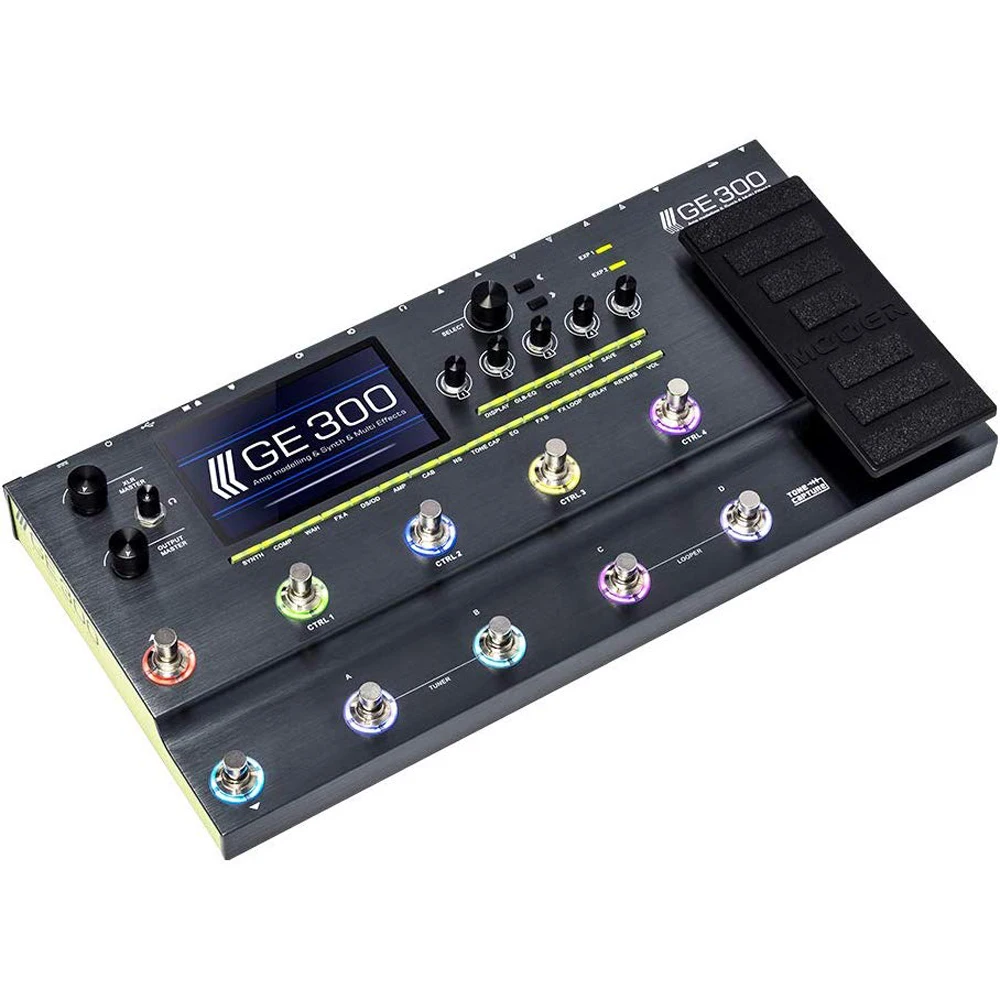 MOOER GE300 Ампер моделирование Синт мульти-процессор эффектов гитарная педаль 108 модели предусилителя 164 циклическая запись эффектов(30 минут