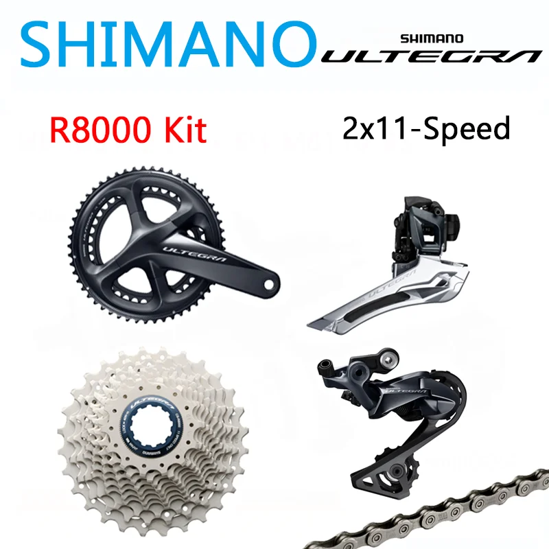 SHIMANO R8000 Groupset ULTEGRA Derailleurs ROAD Bicycle 50 170MM 11 28 11 32T 6800|Bicycle Derailleur| - AliExpress