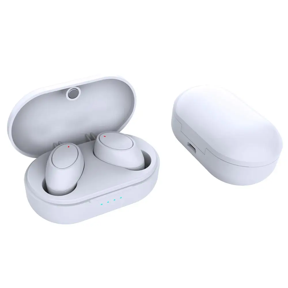 

Mini Wireless TWS Bluetooth 5.0 Earphone Stereo IPX5 waterproof Active Noise Cancellation With Mic Handsfree Earbuds