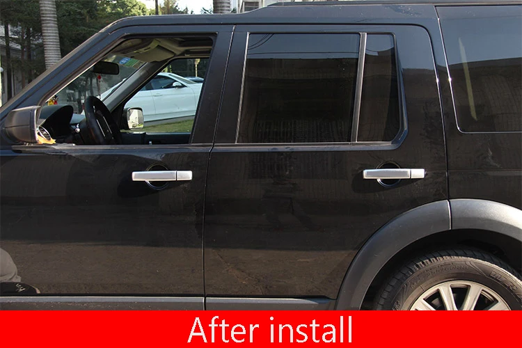 ABS отделка дверных ручек для Land Rover Discovery 4 2010- LR4 Range Rover Sport 08-13 автомобильный аксессуар для freelander 2 2010