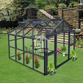 

Super Strong Greenhouse Kit (10.4'x10', 9.8m2, 8mm or 10mm PC, Empire Style)