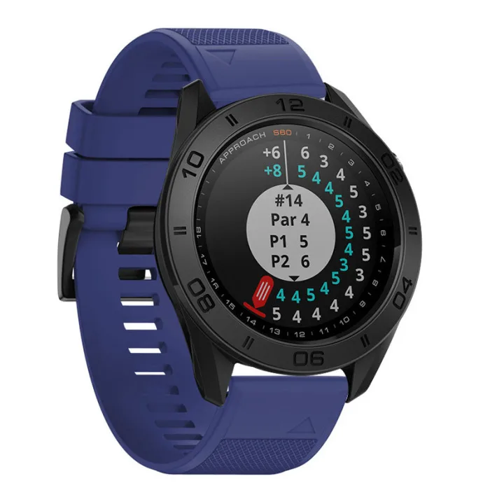 22 мм Quick Release Easy Fit силиконовый запасной ремешок для часов Garmin Fenix 5 Forerunner 935 Approach S60 FKU66