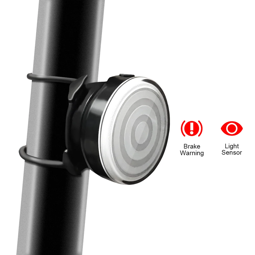 Raz Seatpost SHANREN Raz умный велосипедный задний светильник велосипедный задний свет, светодиодные задние фонари перезаряжаемые - Цвет: Raz Seatpost