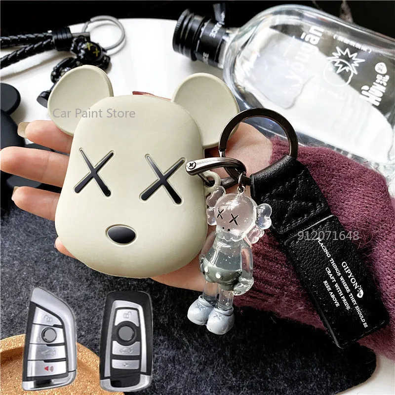 Cute Bear Car Key Fob Cover Case For Bmw 3 5 Series E46 E92 E93 E30 E36 how-to-remove-and-replace-car-battery-dyi-bmw-3-series-e90-e91-e92