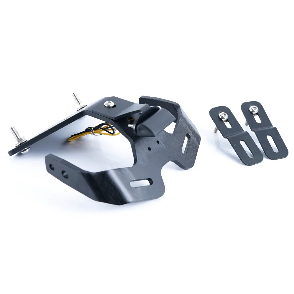 Держатель номерного знака мотоцикла Кронштейн Рамка ХВОСТ Tidy Fender Eliminator для Aprilia Tuono V4R RSV4R RSV4RF RSV4RR 2009
