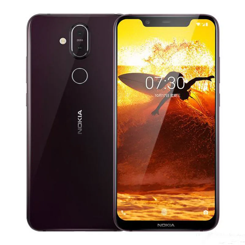 X7 Original Nokia 8,1 teléfono móvil desbloqueado 6,18 Snapdragon 710 Octa Core Android 20MP 4GB RAM 64GB ROM Dual sim teléfono inteligente