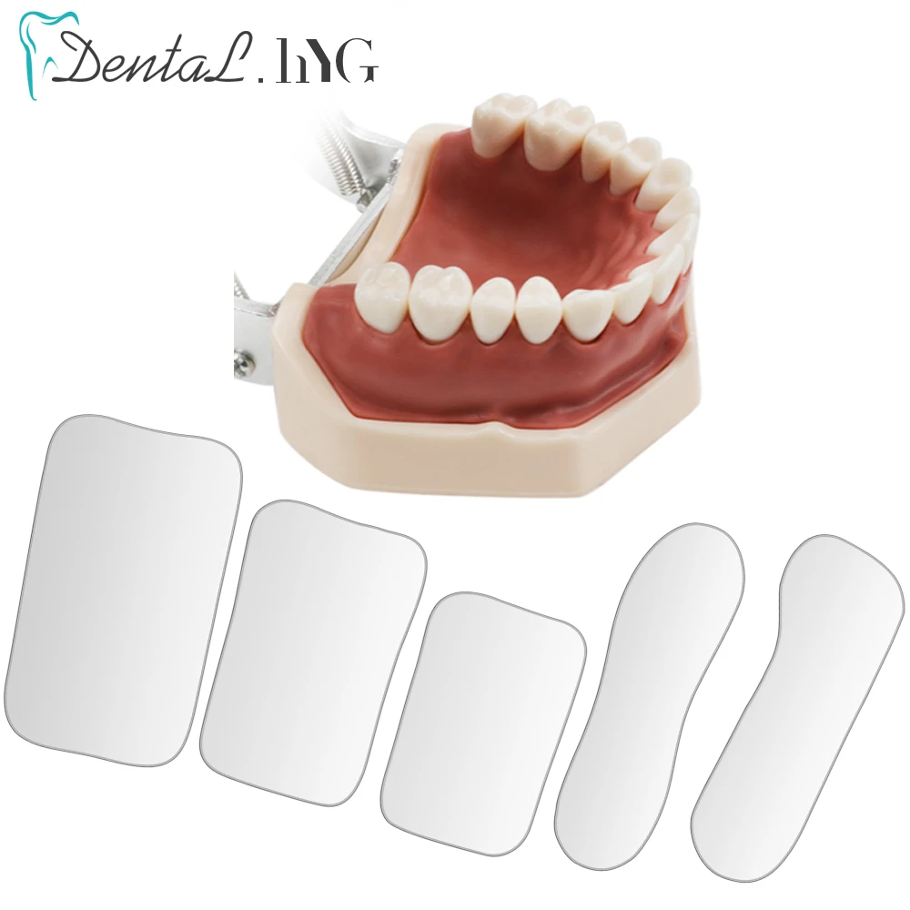 1pc Dental Orthodontic Double Sided Mirrors Reflector Dentistry Intra Oral Glass Coated Titanium Dental Photography Mirror 5size Dental Basic Instrument Aliexpress