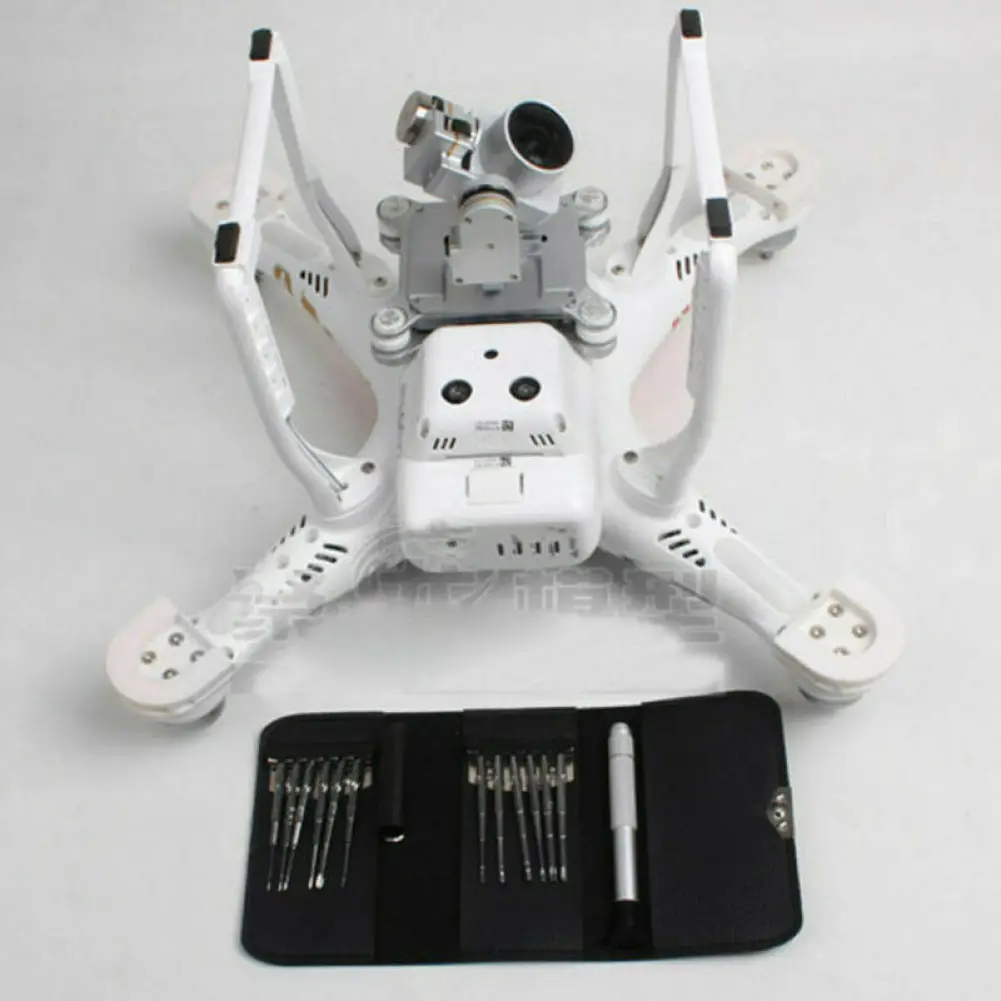 

Disassembly Repairing Tools Set Screwdrivers Accessory For DJI Phantom3 Phantom 4,T6/T9 H1.5/2.0/2.5 Cross 0.6-2.5 1.5mm
