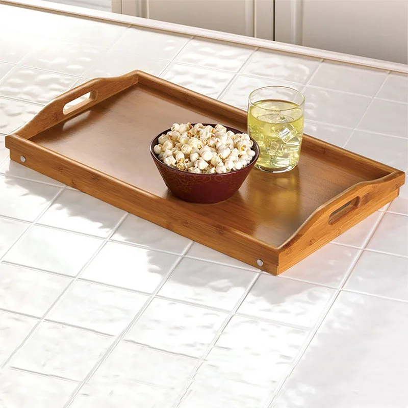 Складной Портативный Бамбуковый стол для ноутбука, простой обеденный столик для дивана, кровати, столик для ноутбука на кровать, столы для пикника