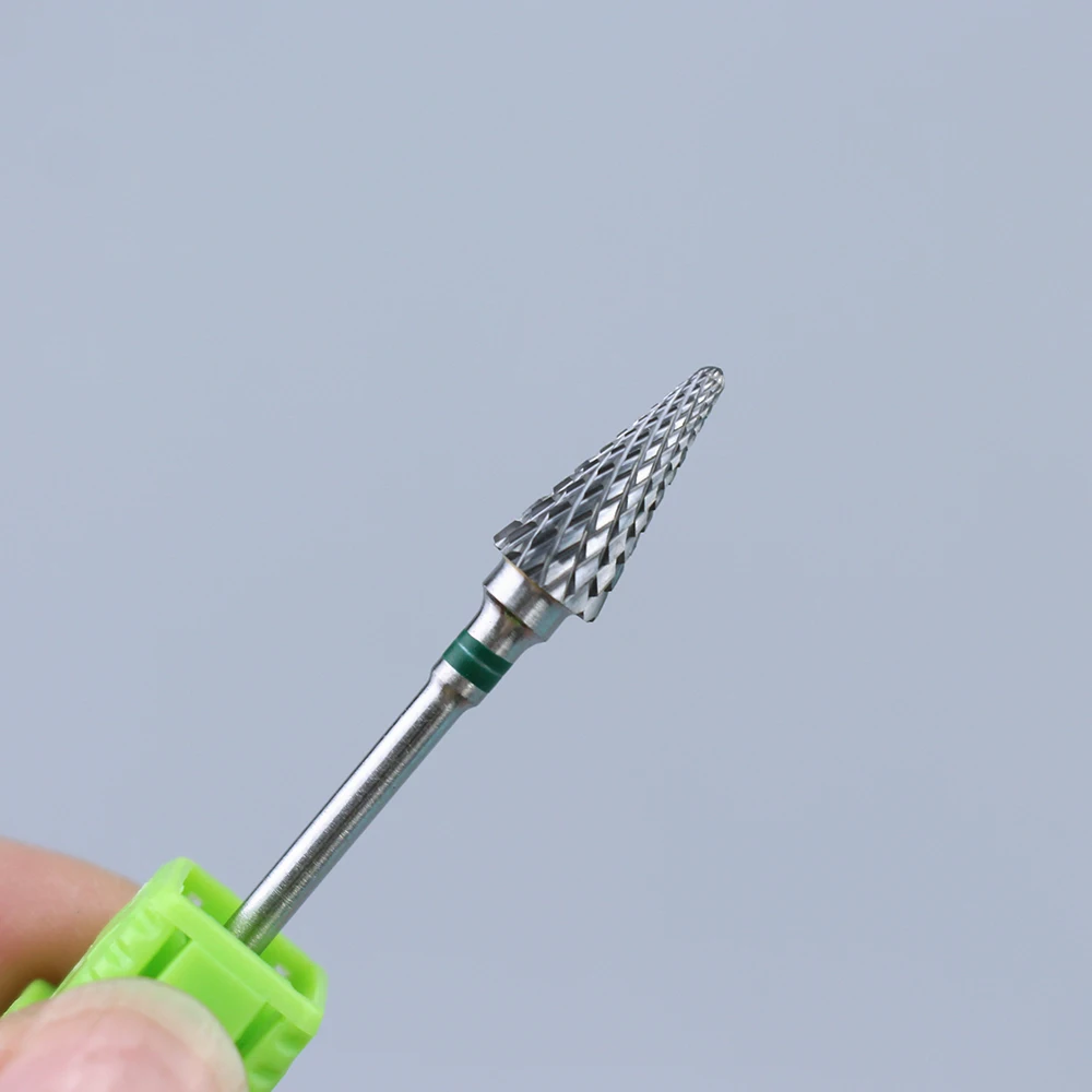 Nail Milling Cutter Ceramic Nail Drill Bit Electric for Manicure Drill Bits Machine Accessory Pedicure Remove Nail Polish - 5