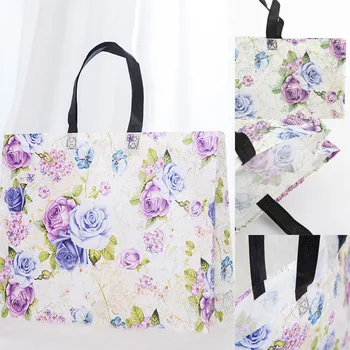 

Reusable Eco-Friendly Grocery Foldable Shopping Bags Small Size Premium Quality Slight Duty Folding Tote Bag With Handle