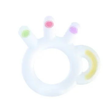 

Silicone Baby Teether Chewable Teething Molars Ring Toys Baby Early Development Toy Baby Molar Stick
