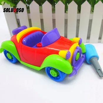 

New Christmas Gift Kids Child Disassembly Assembly Classic car Toy New Hot Sale Disassemble car Vehicles toys For Baby Boy