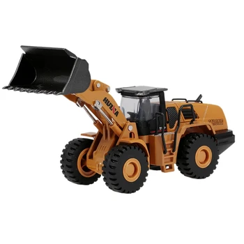 

HUINA 1714 1:50 Static Model Of Alloy Loader Metal Model Construction Vehicle Toys for Boys