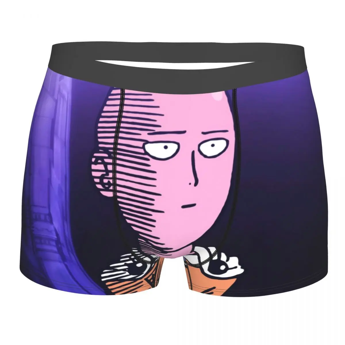 Anime - One-Punch Man Underpants Breathbale Panties Male Underwear Print Shorts Boxer Briefs