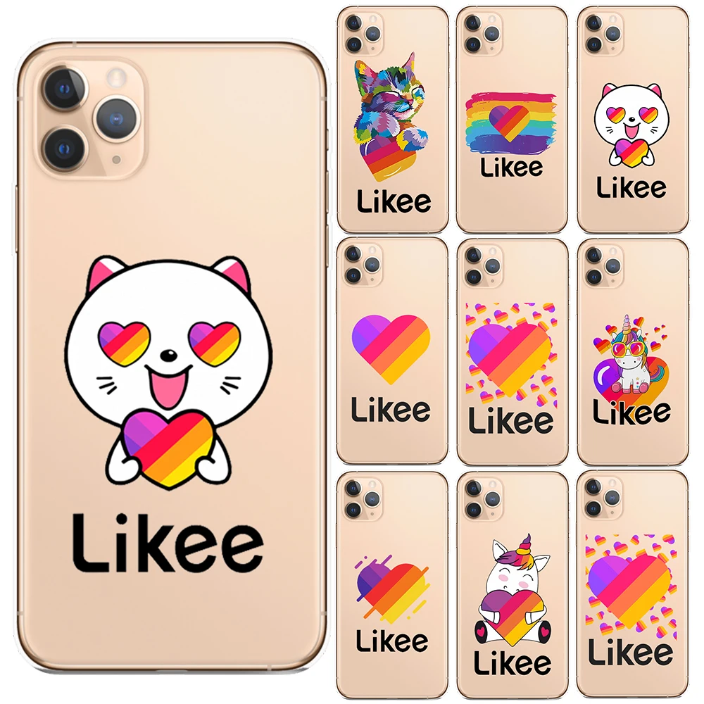 Забавный силиконовый чехол для iPhone XS Max X XR 6 6S 7 8 Plus 5S SE 2020 SE2 Likee с изображением кота