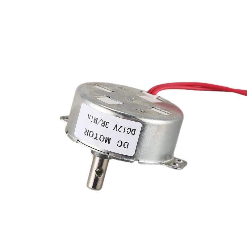 DC 12V 3RPM редуктор скорости вентилятора микро-бесщеточный CW/CCW синхронный двигатель