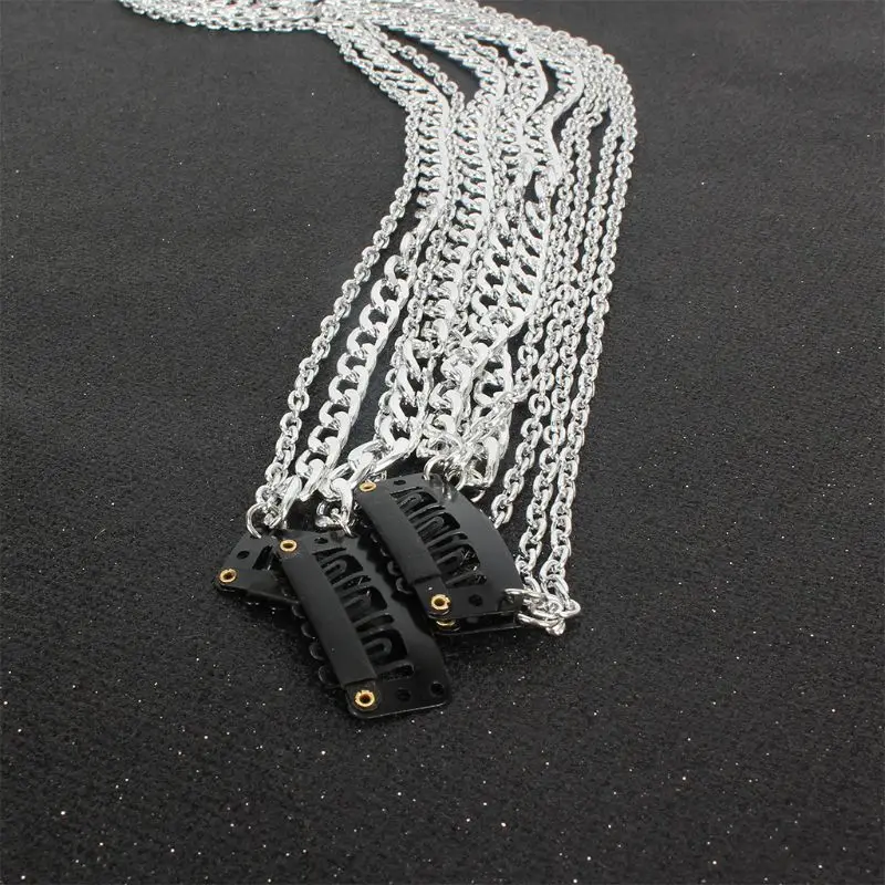 Wig Extension Chain Women Girls Headwear Head Chains Punk BB Clips Fashion Hair Accessories