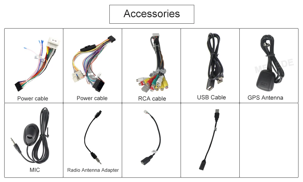 Sale MEKEDE  Car Multimedia player 1din android 9 5 Inch For Jeep/Chrysler/Dodge/Liberty/Wrangler/Sebring/Grand Cherokee Radio GPS 8