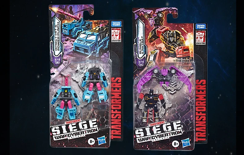 Hasbro Трансформеры игрушки поколения войны для Cybertron Siege Micromaster WFC-S47 рэтбата Rumble боевой отряд WFC-S46 шпионский патруль