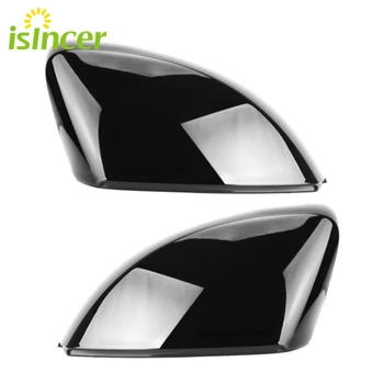 

2pcs Replacement Side Mirror Cap Covers for Audi A3 S3 8V RS3 Glossy Pearl Black 2013 2014 2015 2016 2018 2017 2019