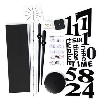 

1pcs 3D DIY Big Mirror Wall Clock Modern Design Large Decorative Wall Clocks Watch Wall Unique Gift