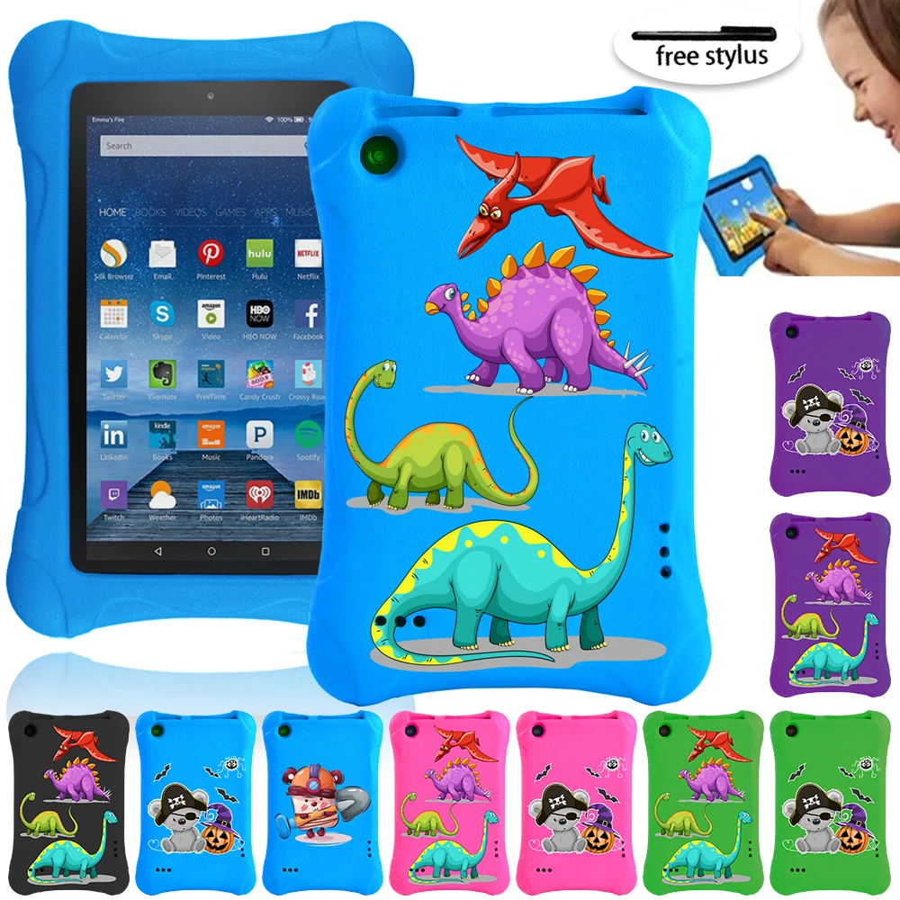Новый Детский планшетный корпус EVA для Amazon Fire 7 (5-7-го/9-го поколения) 7-дюймовый
