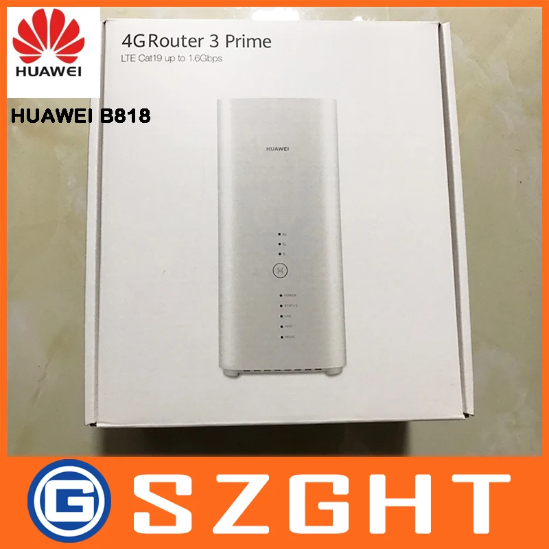 Unlocked New Original Huawei B818 4G Router 3 Prime LTE CAT19 Router huawei B818-263 Support rj11(TEL function )