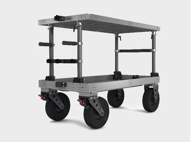 Movie Cart Dolly Director Cart for Film Video Max Load 500kg vs