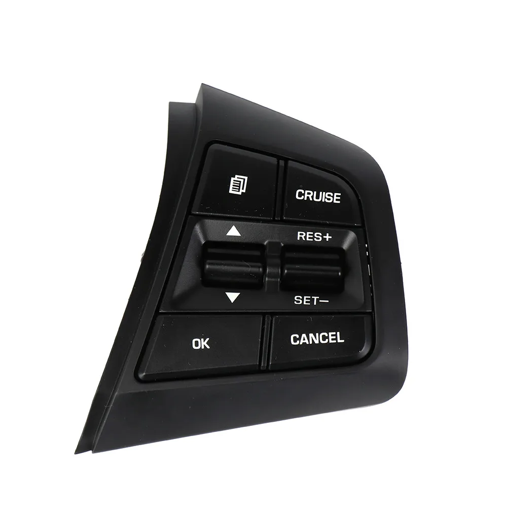 96710C9000 правая сторона кнопки круизного контроля рулевого колеса для hyundai Creta Ix25 2.0L 96710-C9000 - Цвет: Черный