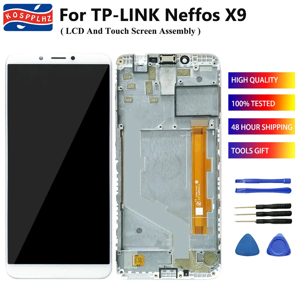 ЖК дисплей для TP Link Neffos X9 TP913A сенсорный экран с дигитайзером в сборе телефона 5 99