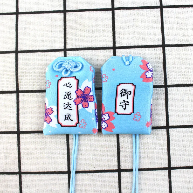 10 шт./компл. Omamori клубника вина удачи Фортуна Кулон хороший подарок - Цвет: see chart