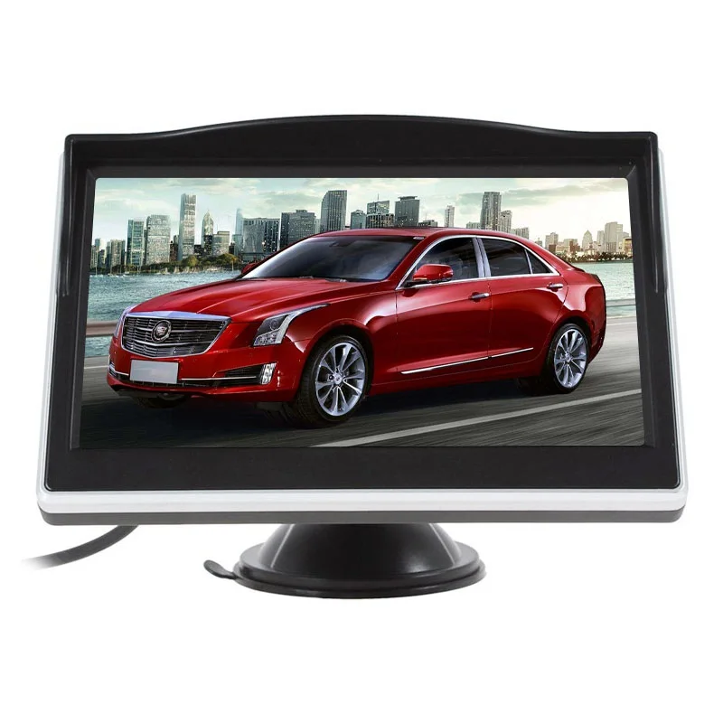 5 дюймов TFT lcd HD экран монитор заднего вида автомобиля резервная камера парковки