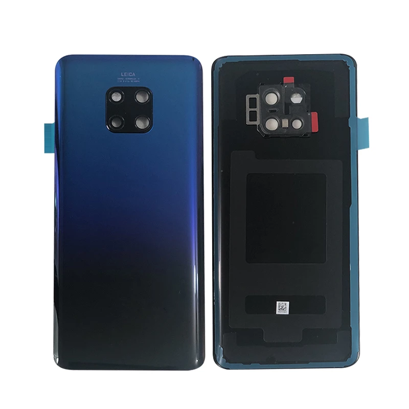 Для 6,3" huawei Коврики 20 Pro Axisinternational Стекло задняя Батарея крышка чехол Корпус+ Камера рамка+ Стекло объектив+ 3 М Стикеры