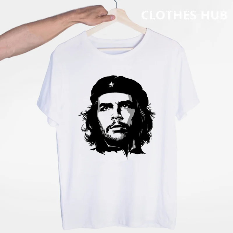 Che Guevara футболка с круглым вырезом и короткими рукавами Летняя Повседневная модная мужская и женская футболка унисекс