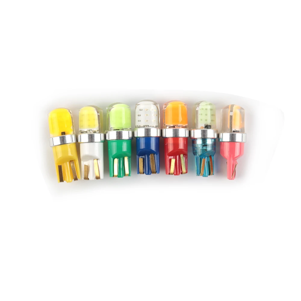Волшебная ColorM 10 шт. Авто T10 W5W 18SMD светодиодный небольшой лампы COB силиконовая