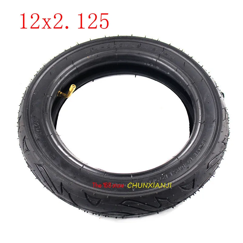 Супер велосипед коляска городской Электрический скуте шины набор 12x2.125tyre
