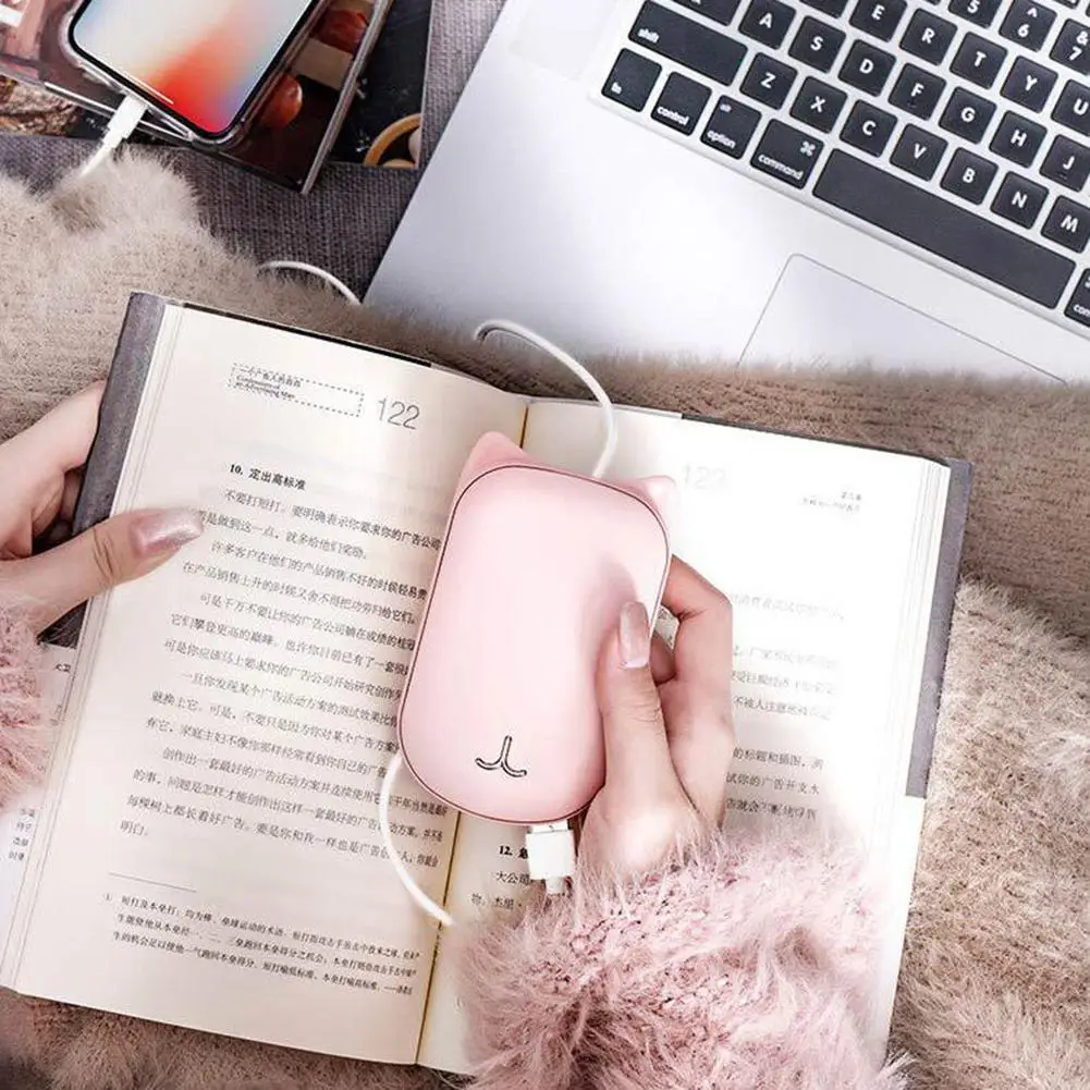 Hobbylan USB перезаряжаемая грелка для рук портативный источник питания Мобильная мощность грелка для рук зарядка