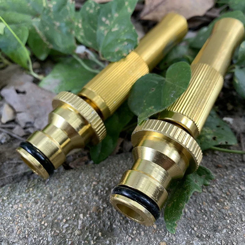 

Garden irrigation Spray Nozzle Sprinkler High Pressure Direct Spray Garden Hose Adjustable watering Nozzle Garden Accessories