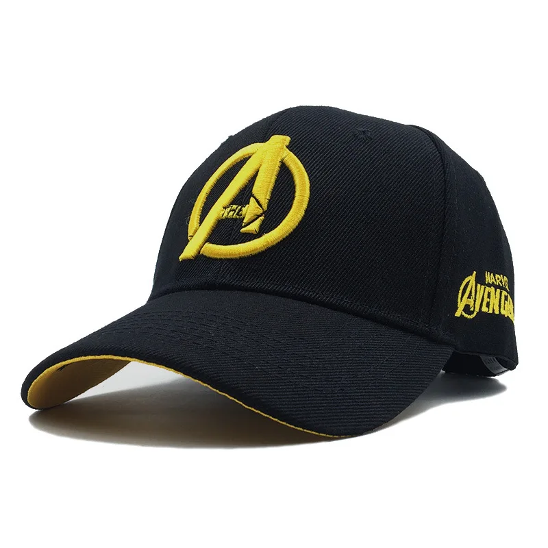 

Unisex Marvel Avengers LOGO Embroidery Casual Outdoor Baseball Caps Streetwear Snapback Caps For Adult Trucker Cap