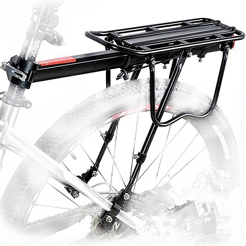 

Bike Rack Aluminum Alloy Bicycle Luggage Carrier Cargo Rear Rack Shelf Cycling MTB Seatpost Bag Holder Stand Accessories