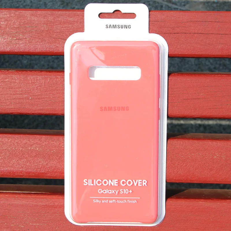 Мягкий силиконовый чехол для samsung Galaxy S10 X SM-G9730 S10+ S10 Plus SM-G9750 чехол для телефона - Цвет: Pink