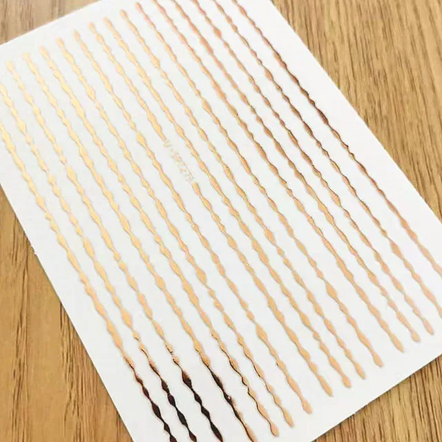 Newest MG505-02 lable design nail stickers 3d Japan Korea style nail decals self-adhesive DIY nail decoration tools Amy Green