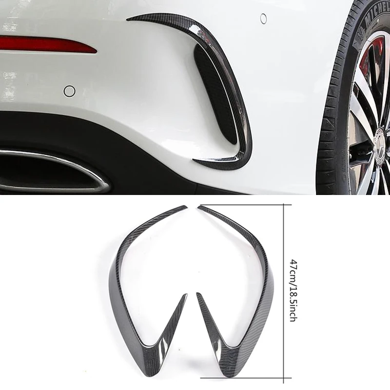 Плавники для дефлектора заднего бампера Mercedes Benz GLE Class C292 Coupe GLE63 GLE450 AMG 2015 2019 из