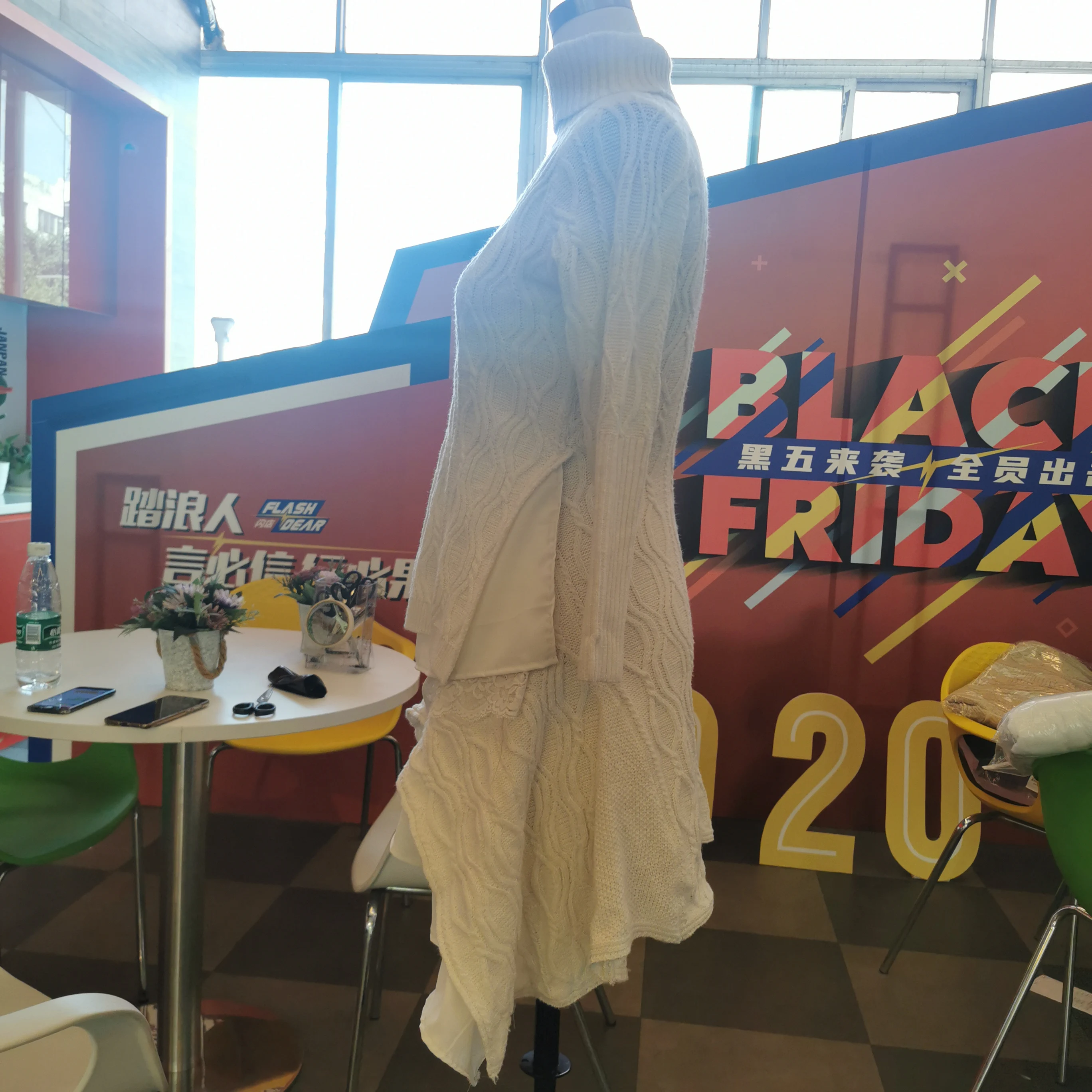 Женское платье 2020 осень зима вязаные платья с длинным рукавом асимметричные