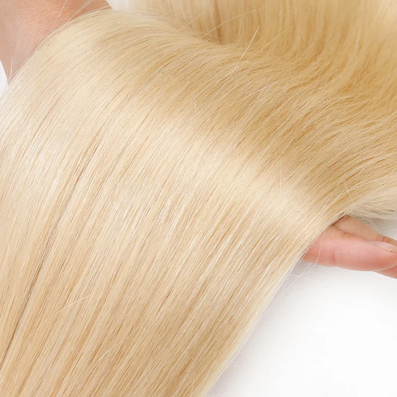 JF 30inch Straight 100% Human Braiding Hair Bulk Machine Made #613 #4 #27 Brazilian No Weft Remy Human Hair Bulk Natural