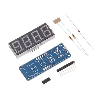 

1PCS 0.56 Inch Digital Tube DIY Kit TM1650 Four-digit LED Digital Tube Display Module For Arduino-kit