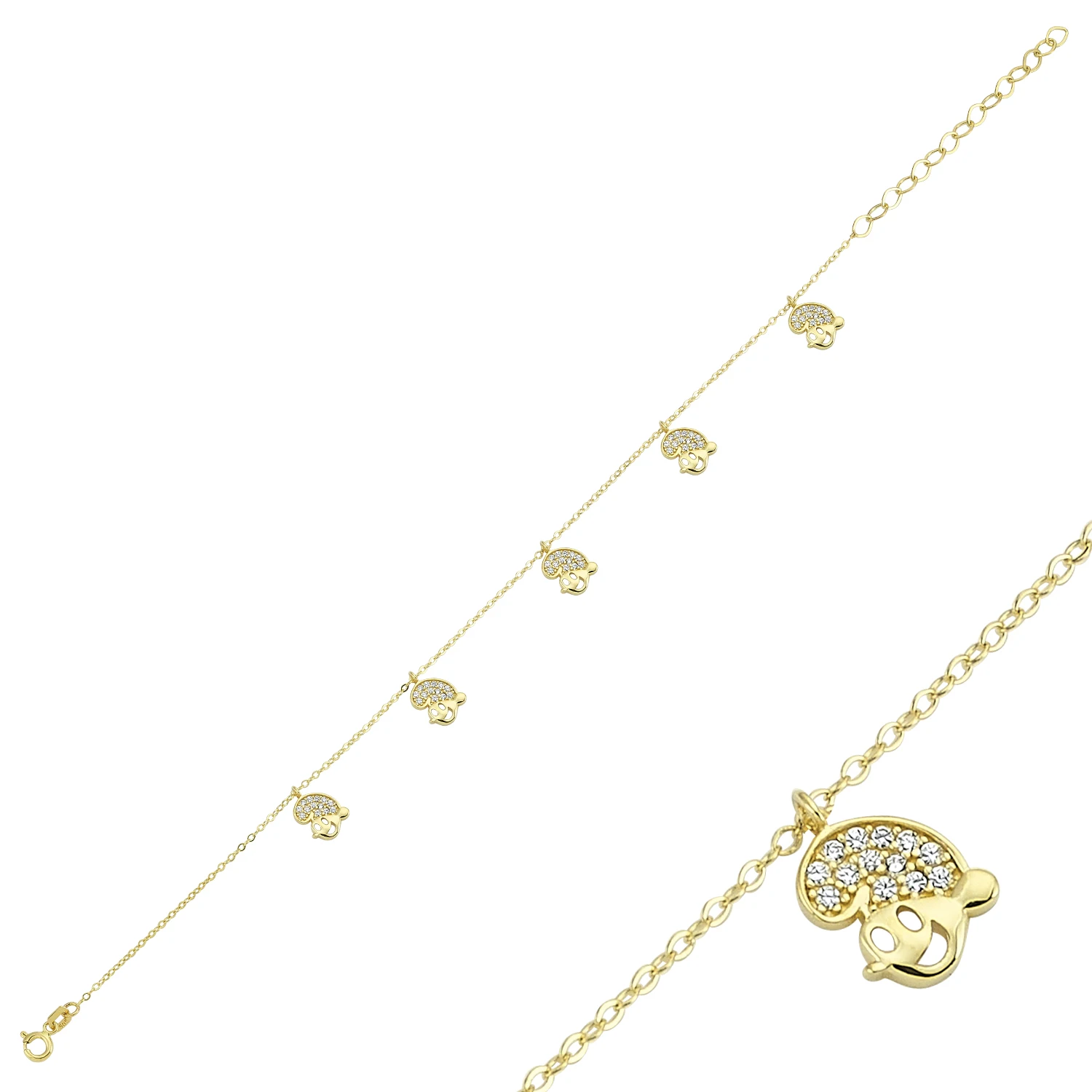 

14k Gold Anklet