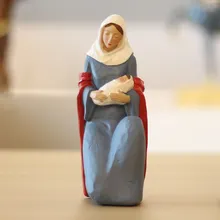 Девы Марии держать ребенка Иисуса статуя Смола святая семья