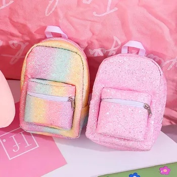 

Cute Women Girls Mini Coin Bag Wrist bag flash Coin Purse Keys Card Holder Wallet Money Bags Earphone Package Kids Gifts